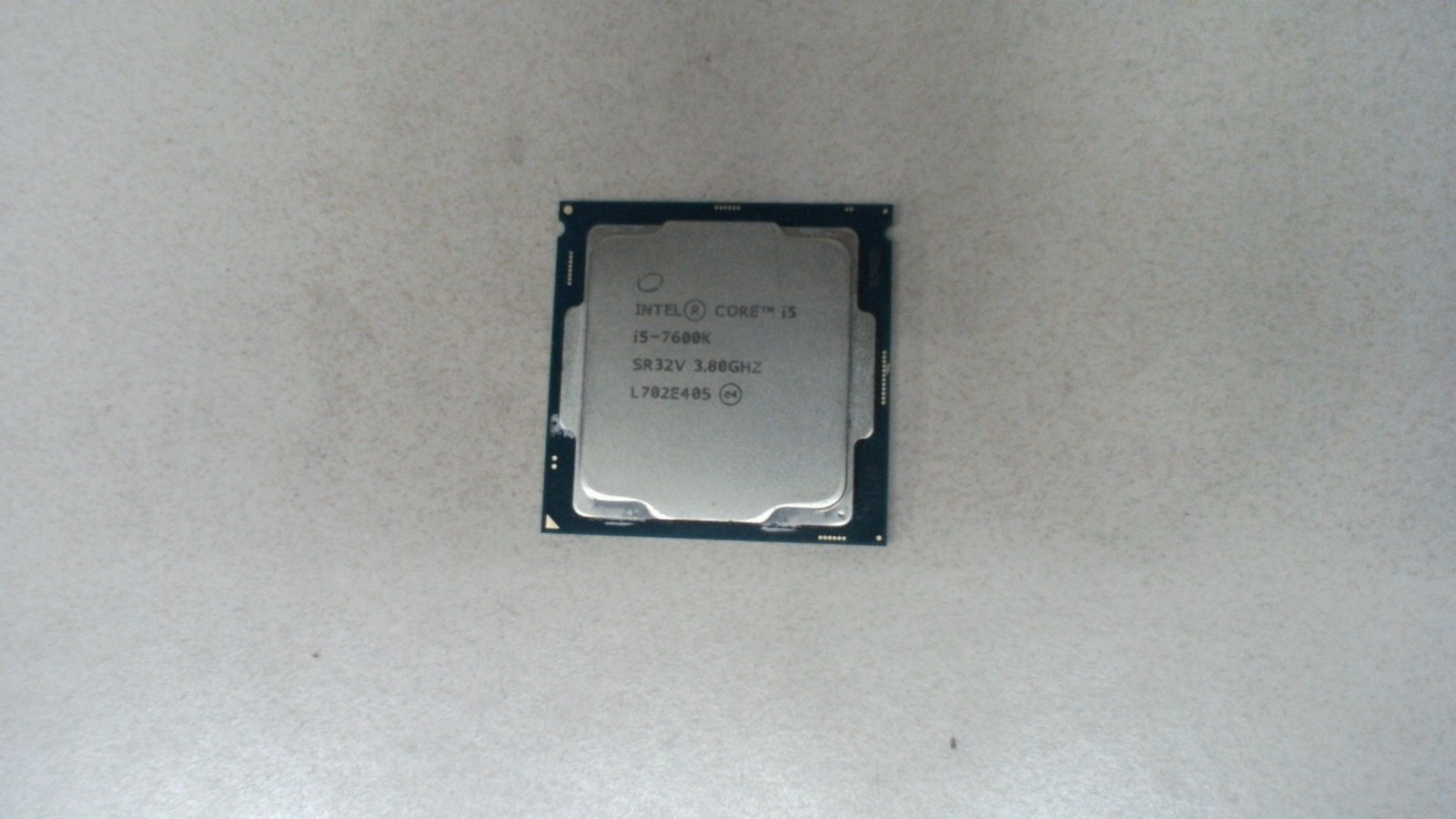 Intel Core i5-7600K 3.8 GHz Quad Core CPU (SR32V)