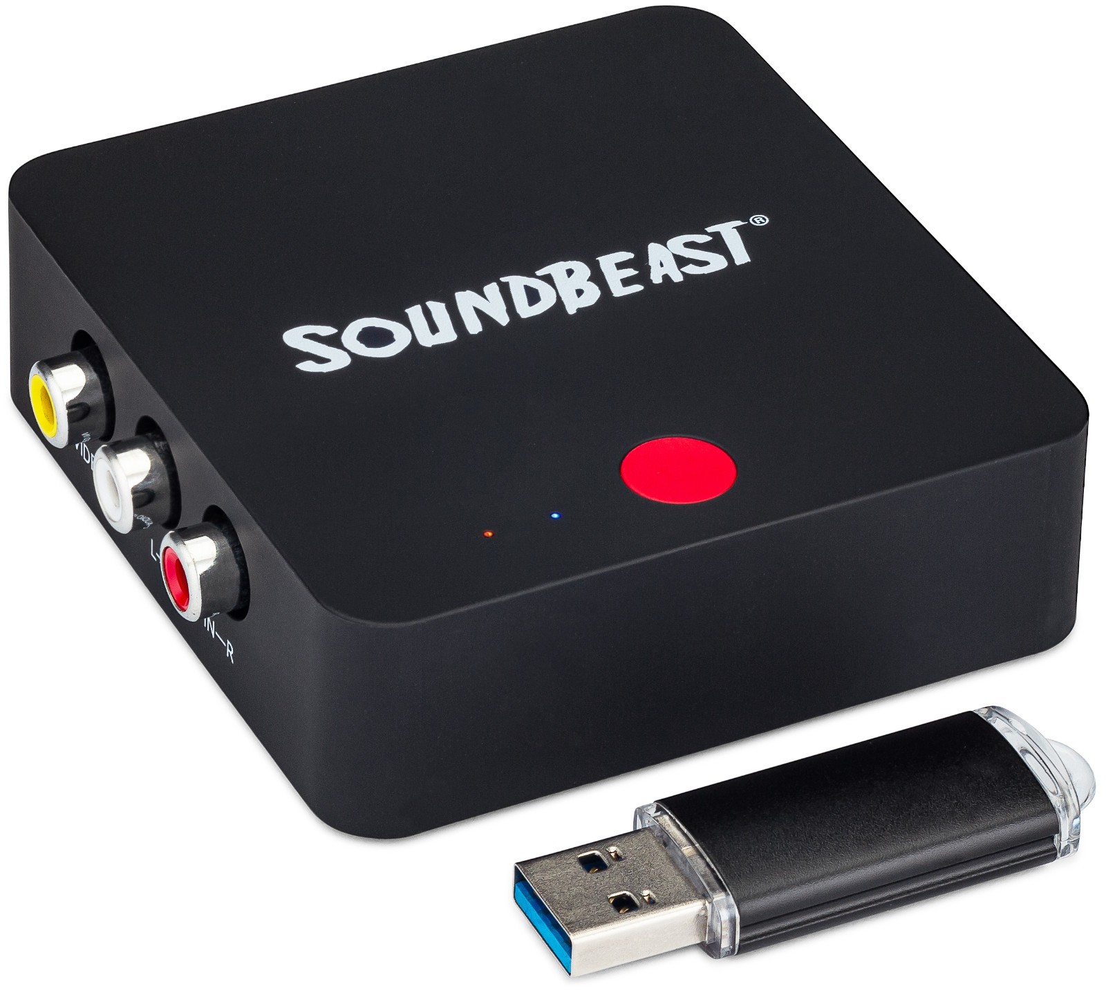 SoundBeast Video to Digital Converter – USB Video Capture From VHS, VCR, DVD, AV
