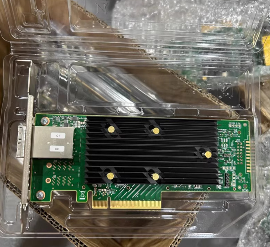 LSI SAS9400-8e HBA PCIe x8 2x SFF-8644 12G SAS3 NVME Tri-Mode Controller 9400-8e