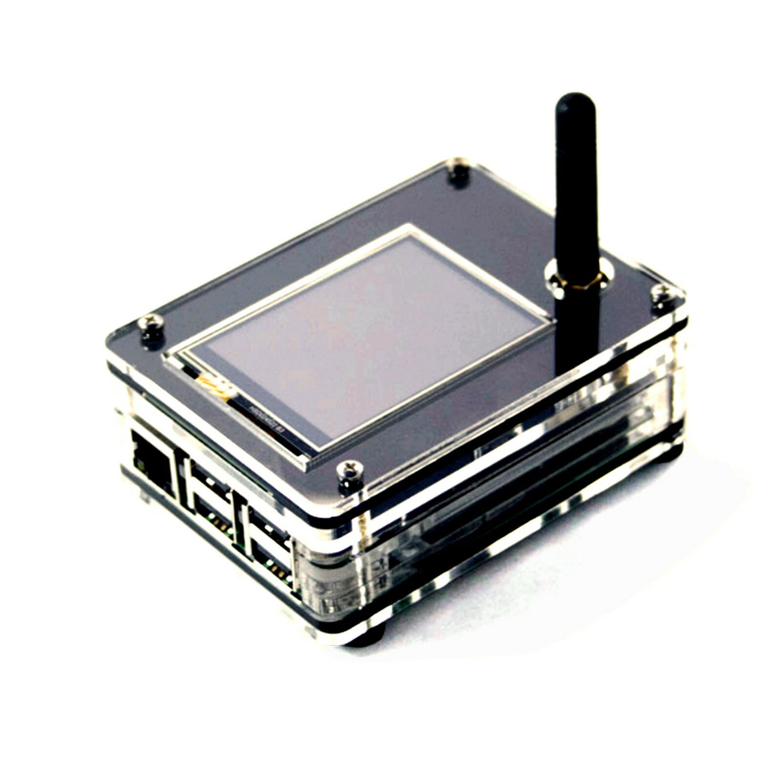 Case RPi4 & JUMBOspot (not included) | Includes 2.4″Nextion screen | JRPi-1NSX