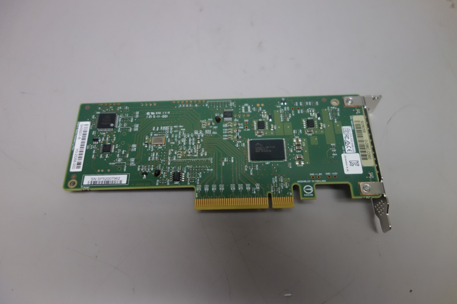 Lot of 3 LSI SAS9201-8i 8-Port 6Gb/s SAS HBA Non-RAID Controller PCIe x8