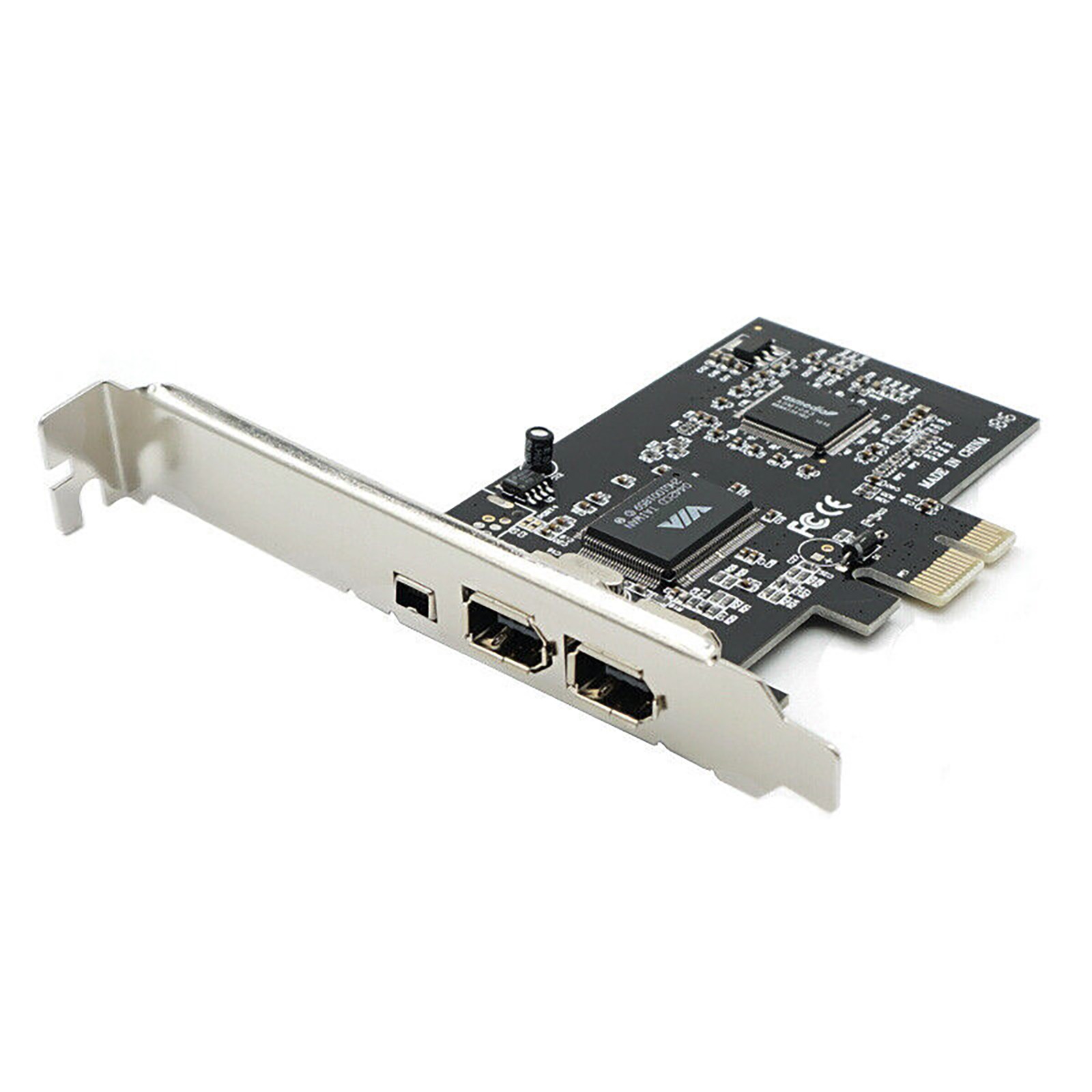 3 Ports PCI Express 1X to External IEEE 1394 Firewire Expansion Card Accessories