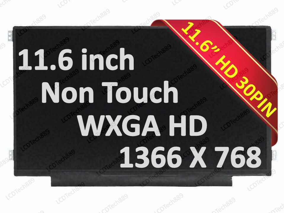 BOE NV116WHM-N45 V3.0 V3.1 V3.2 IPS Wide View Matte HD 1366×768 30pin LCD Screen