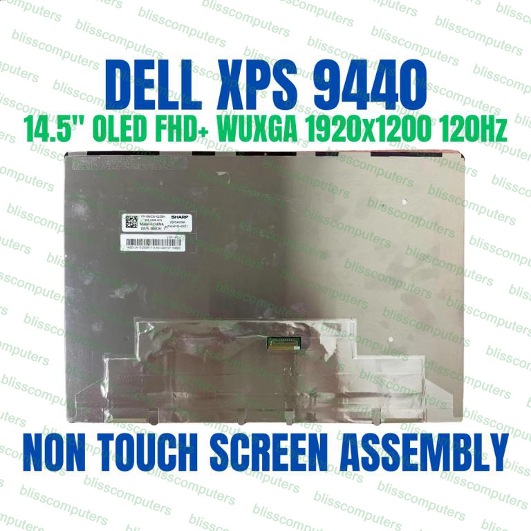 14.5″ Dell XPS 14 9440 LCD LED Screen Non Touch Panel 1920×1200 Display