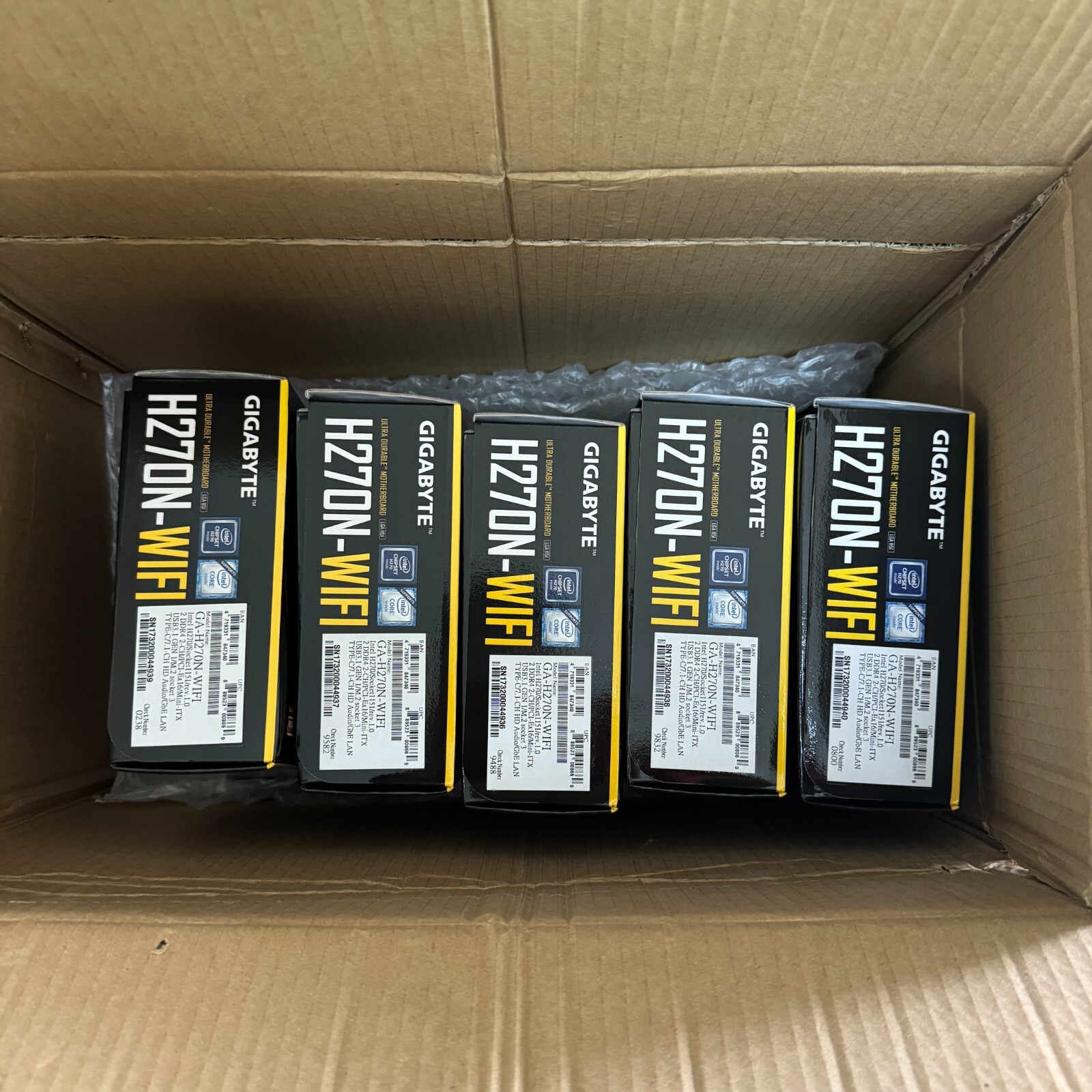 GIGABYTE GA-H270N-WIFI Intel H270 LGA 1151 Intel Mini ITX Motherboards USK