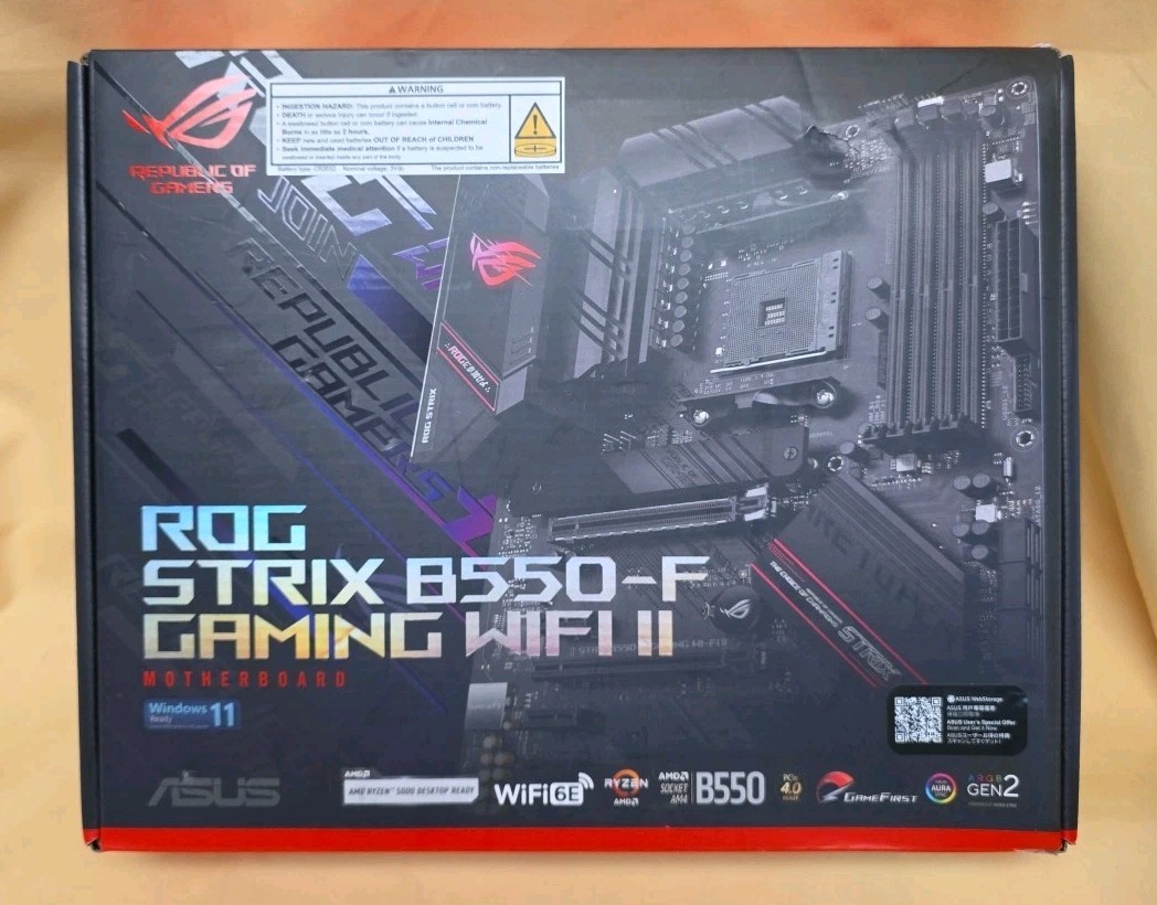 ASUS ROG Strix B550-F Gaming WiFi II AM4 Motherboard