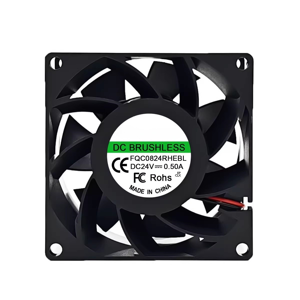 Cooling Fan For FQC FQC0912RHEBL 12V 0.2A 1.7W 90*90*25MM 2400RPM 2PIN New