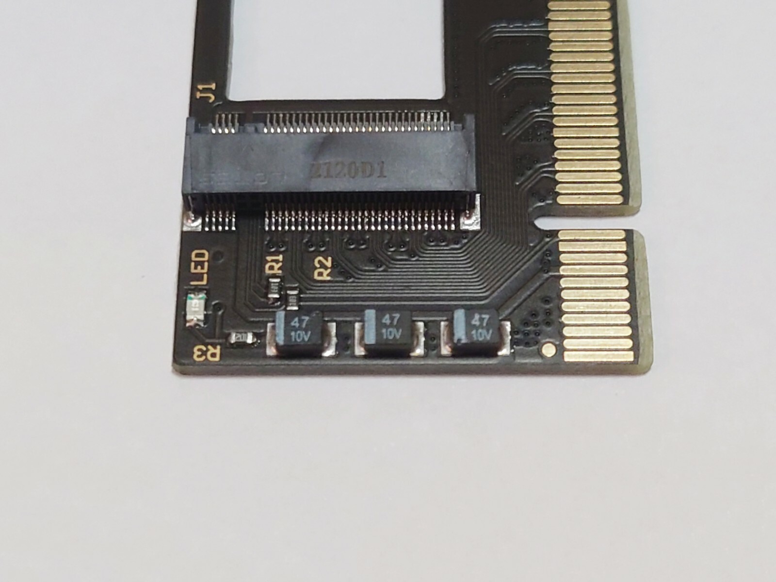 10/Lot PCI-E Nvme M.2 SSD Adapter M Key PCI express 3.0 x4 x8 x16 Expansion Card