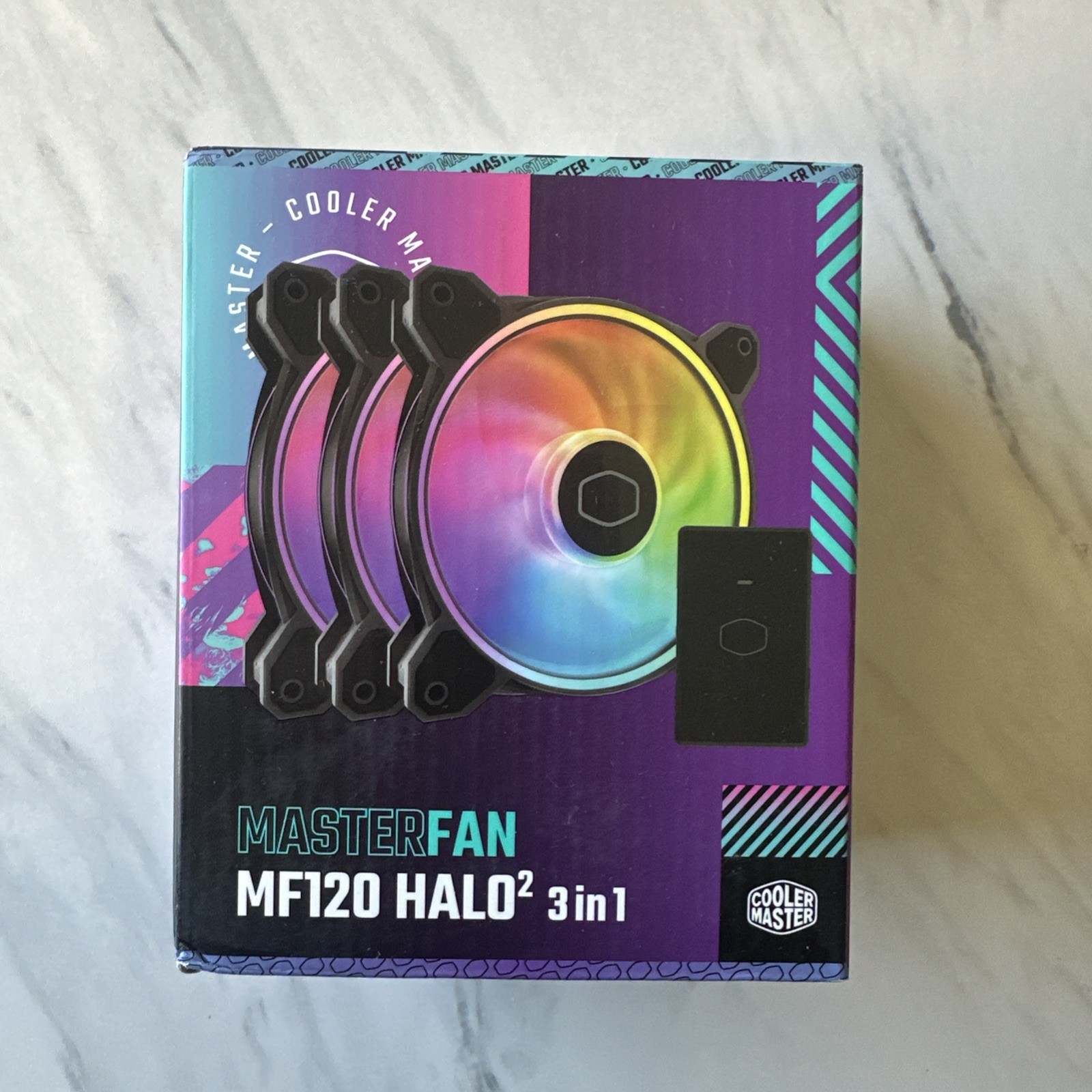 Cooler Master MF120 Halo² 3in1 PC Case Fans 3 Pack