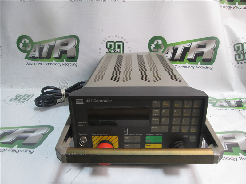 MTS 407 Hydraulic Servo Controller Specialty Equipment Power Tested