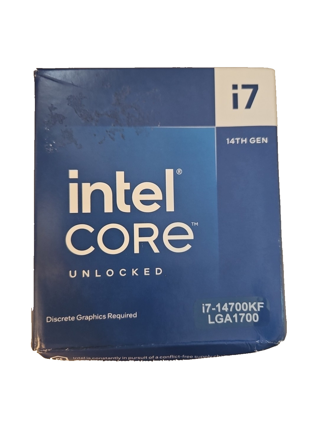 Intel® Core™ I7-14700kf New Gaming Desktop Processor 20 Cores (8 P-cores + 12