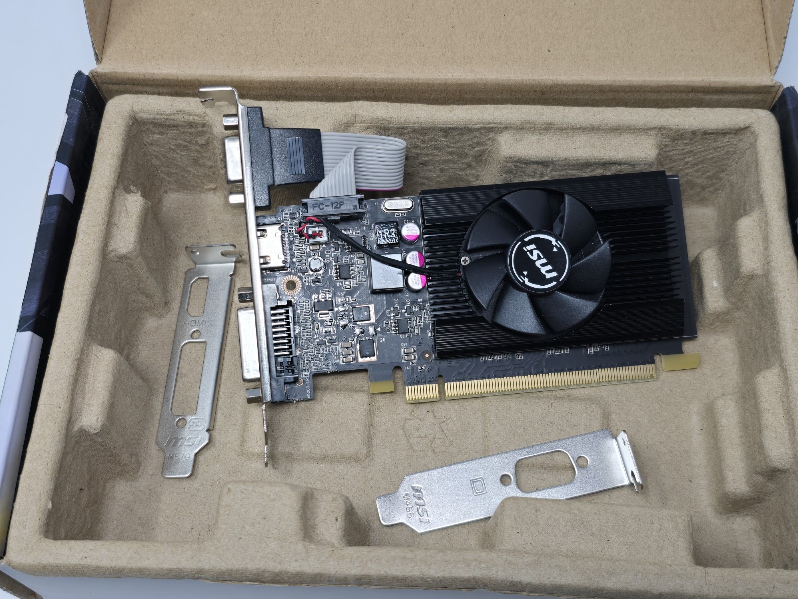 MSI Gaming Geforce GT 710 2GB GDRR3 64-Bit HDCP Support Directx 12 Opengl 4.5 Si