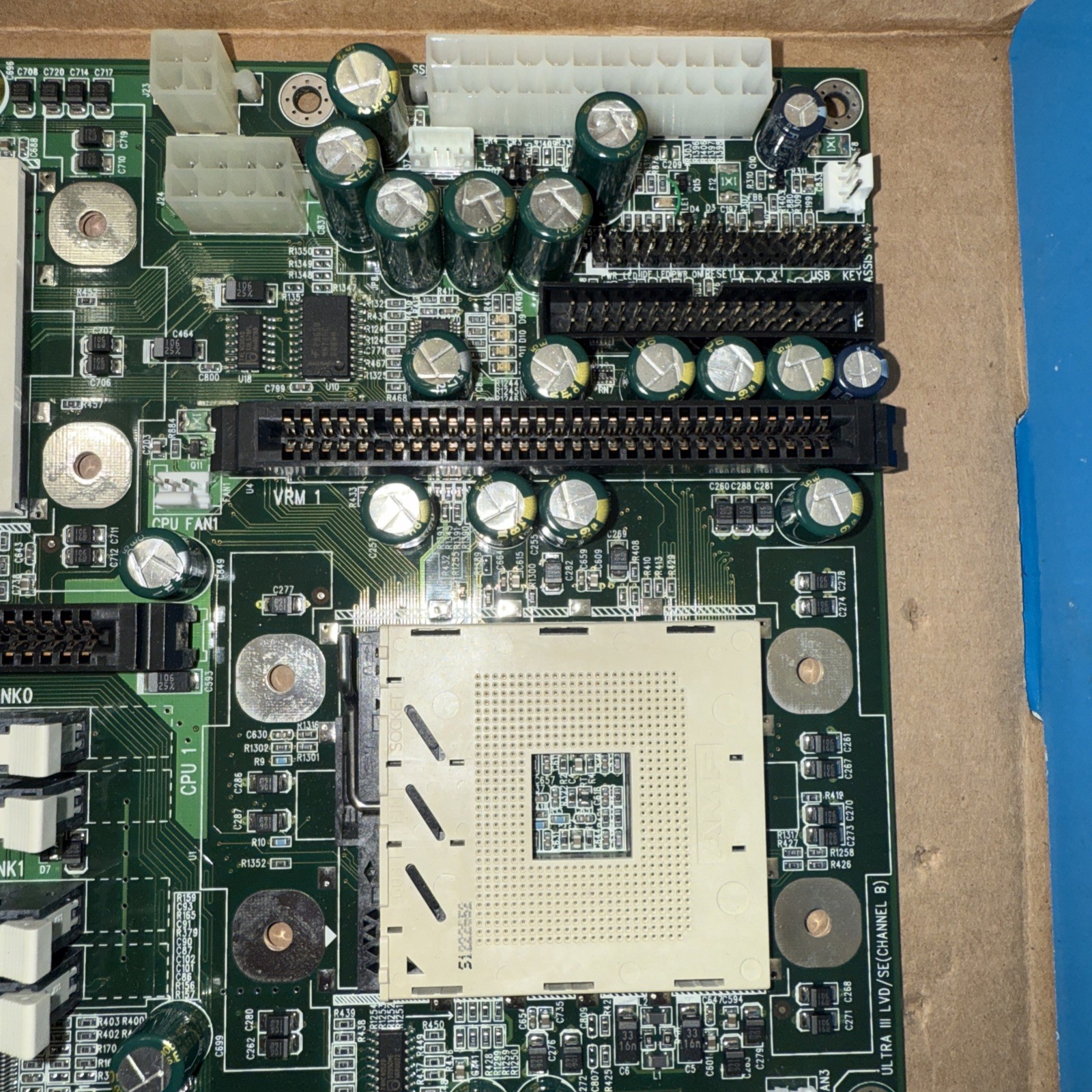 Supermicro P4DC6 Rev 1.01 Dual Socket 603 Xeon Motherboard NOS New RDRAM SCSI