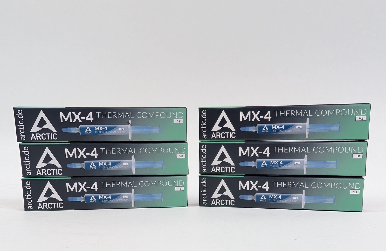 Arctic MX-4 Carbon Thermal Paste 4g Tubes High Performance Set of 6