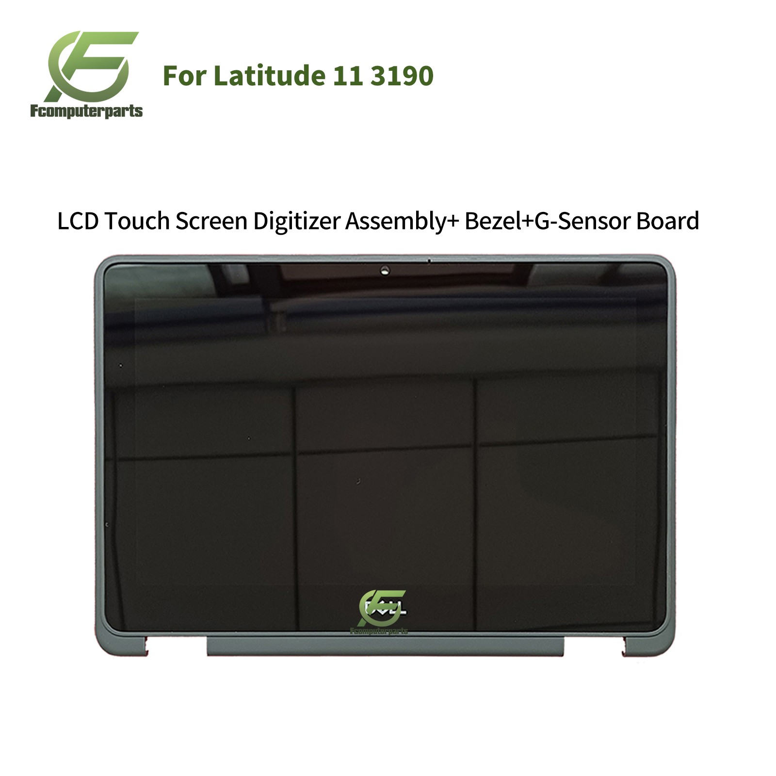 New KYV20 9KNWN For Dell Latitude 3190 2-in-1 LCD Touch Screen W/ Bezel Assembly