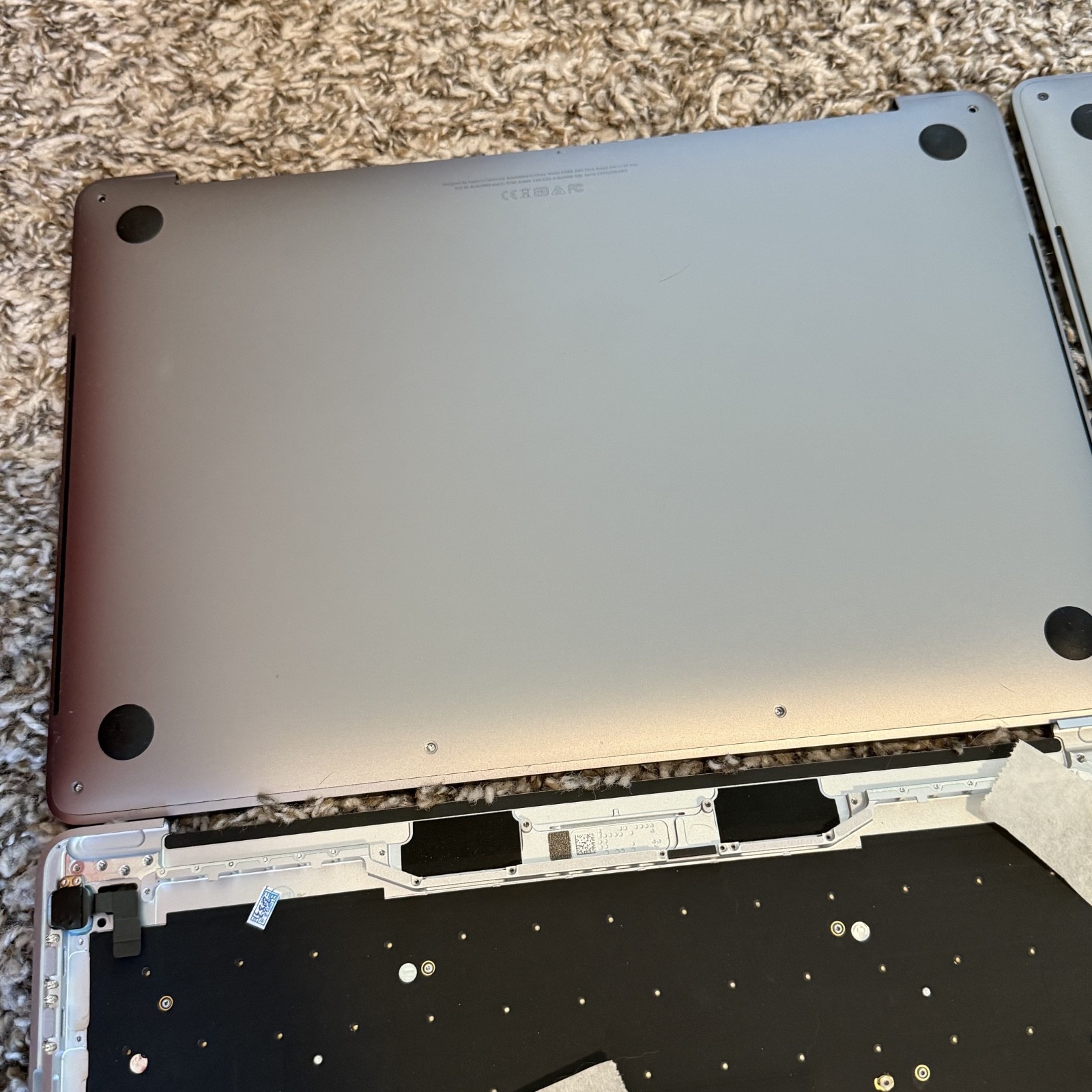 Lot X4 Apple MacBook Pro A1989 2018 2019 Touchpad Keyboard Touch Bar Gray Silver