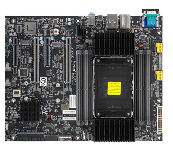 SuperMicro X14SRA-T Workstation Motherboard – ATX,2 PCI-E 5.0 slots, 8 DIMM DDR5