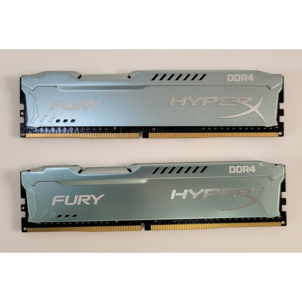 Kingston HyperX Fury DDR4 16GB (2x8GB) Grey 2400MHz – Tested