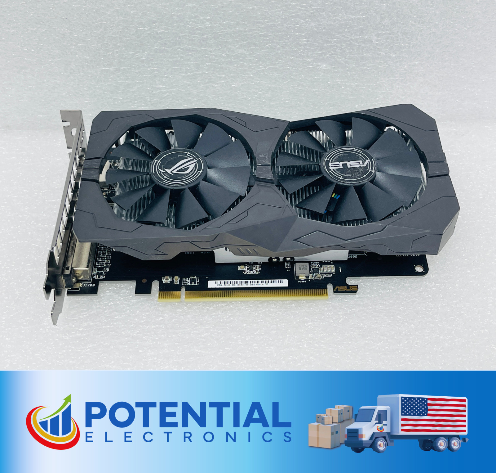 USED – ASUS (STRIX-RX460-O4G-GAMING) 4GB GDDR5 PCI Express 3.0 x16 Video Card
