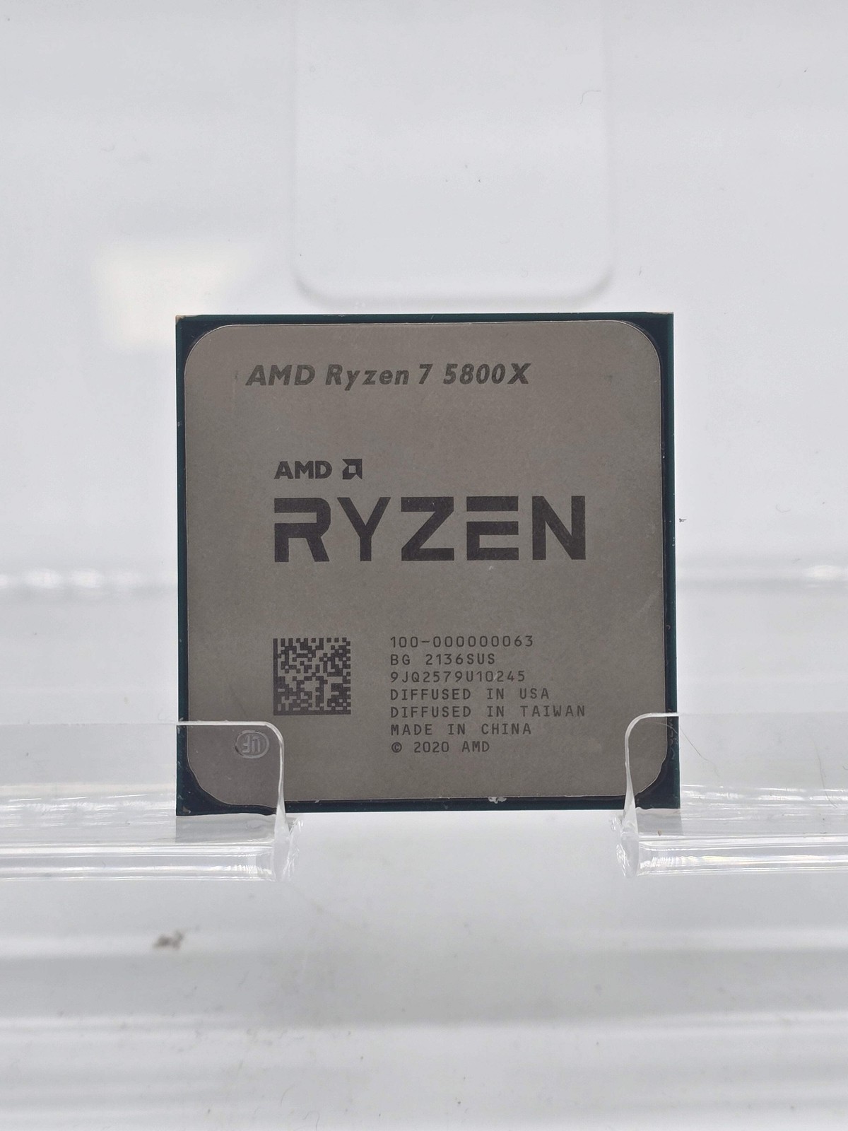 AMD Ryzen 7 5800X AM4 8-Core 16-Thread Desktop Processor Bent Pins For Parts