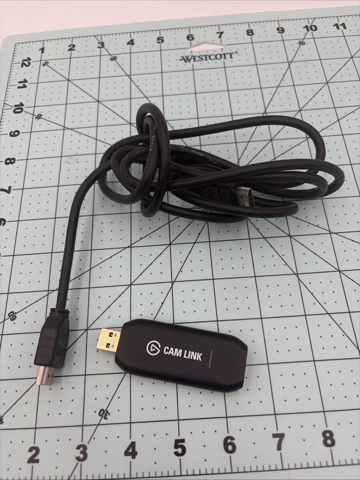 Elgato Cam 20GAM9901 Link 4K External Streaming Capture Card **W/HDMI cable Only