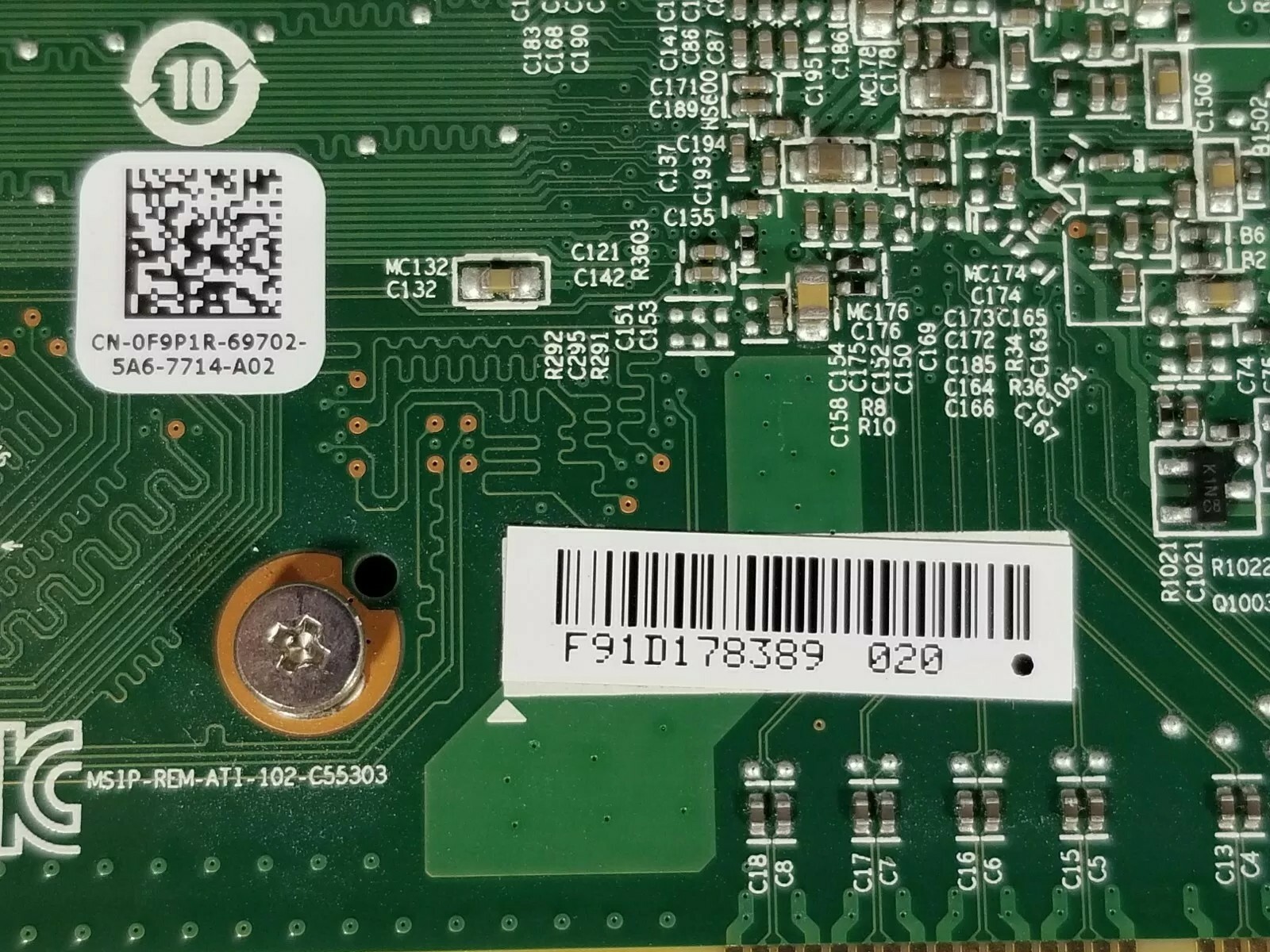 Dell AMD R5 240 Slim SFF Video Card Windows 10 1GB PCIe x16 DVI DisplayPort HDMI