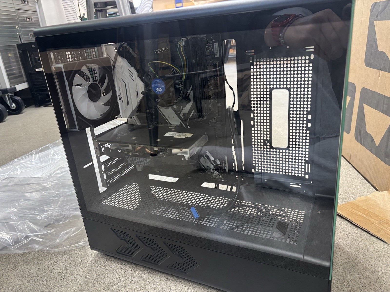 Motherboard CPU GPU Cooler Case Combo