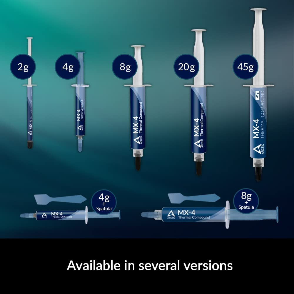 Arctic MX 4 Thermal Compound Premium Performance Thermal Paste All Processors 4g