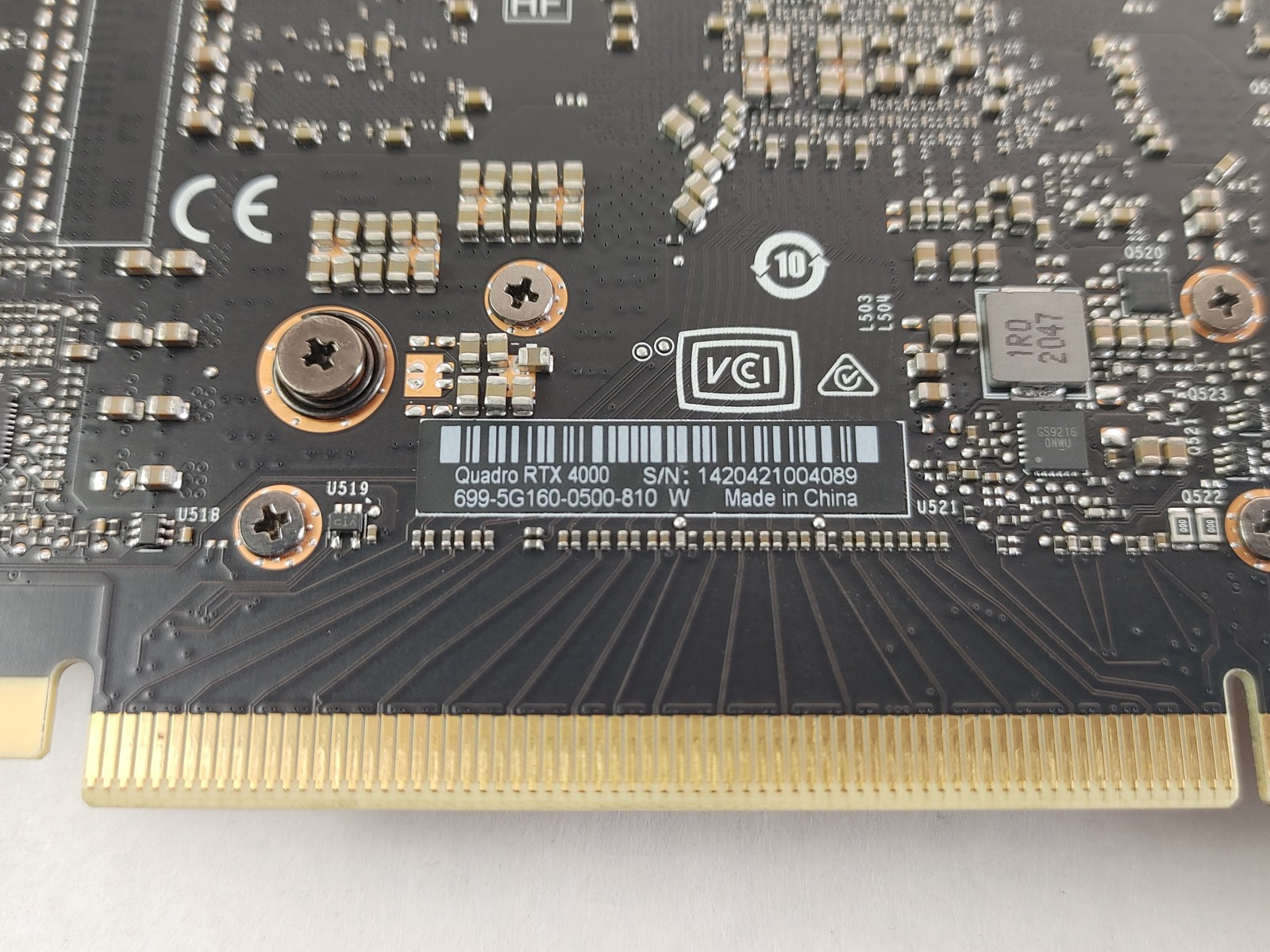 Nvidia Quadro RTX 4000 8 GB GDDR6 PCI Express 3.0 x16 Video Card