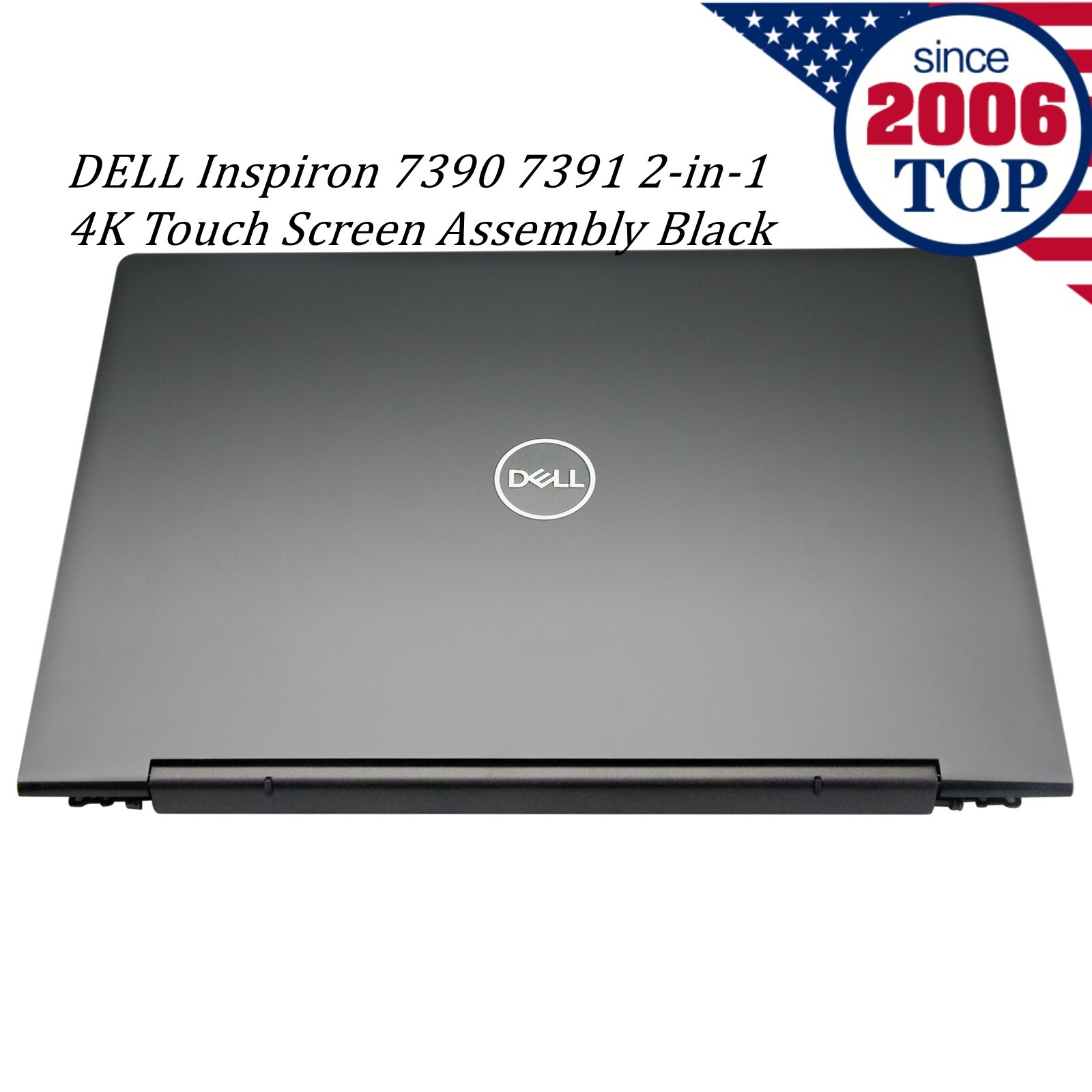 Dell Inspiron 7390 7391 2-in-1 13.3″ UHD 4K Screen Complete Assembly Black TOUCH