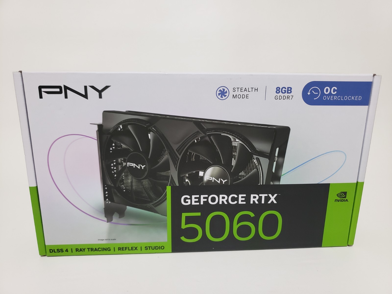 PNY NVIDIA GeForce RTX™ 5060 8GB OC Dual Fan Graphics Card DLSS4 New