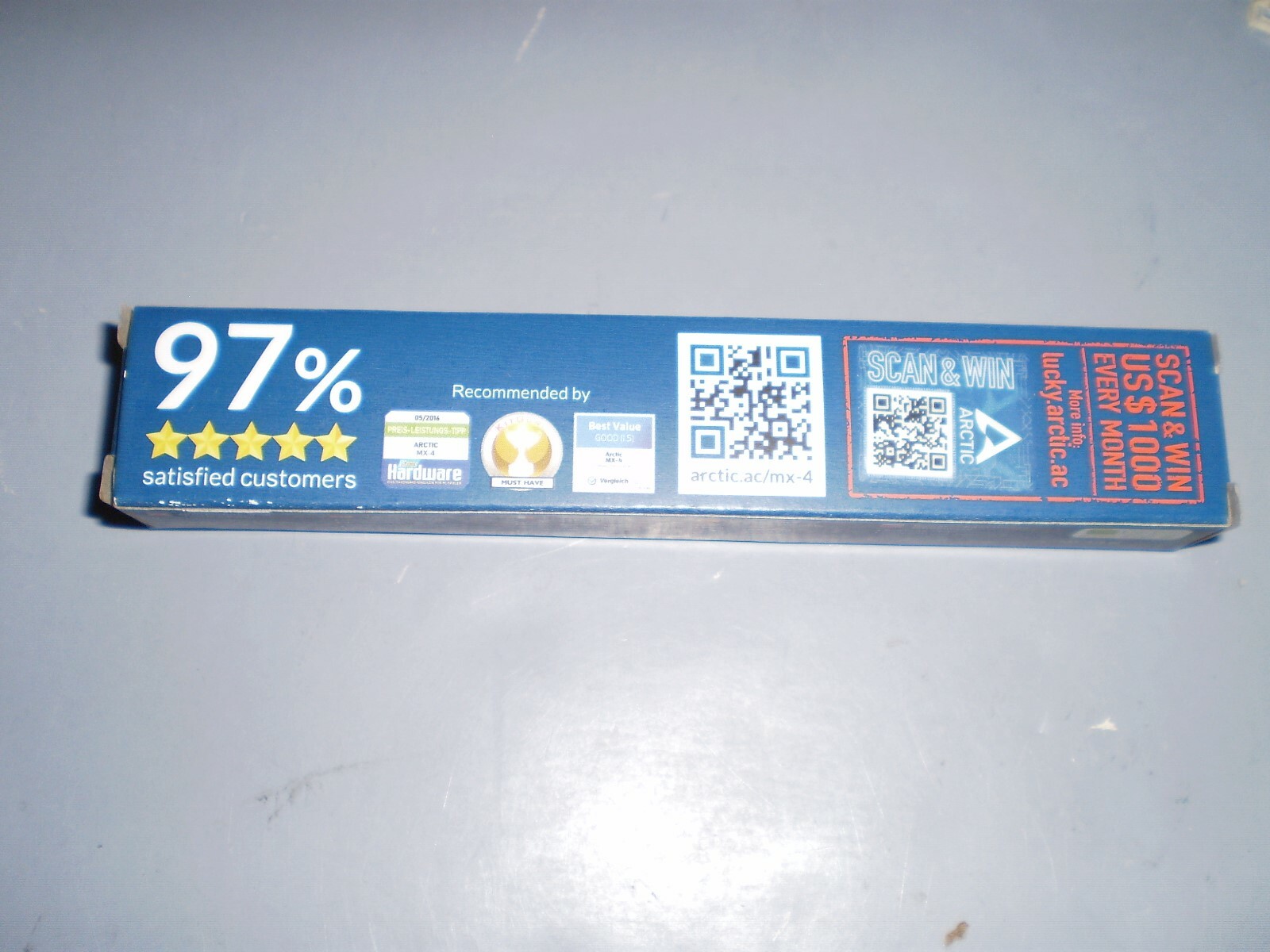ARCTIC COOLING MX4 THERMAL COMPOUND MX4 – 4 GRAMS 2019 EDITION