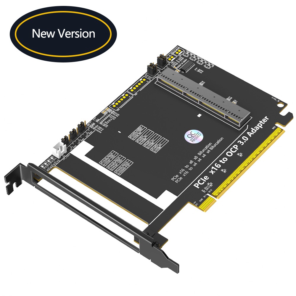 PCI Express 16x to Gen-Z 4C Adapter Support OCP NIC 3.0 Network Card