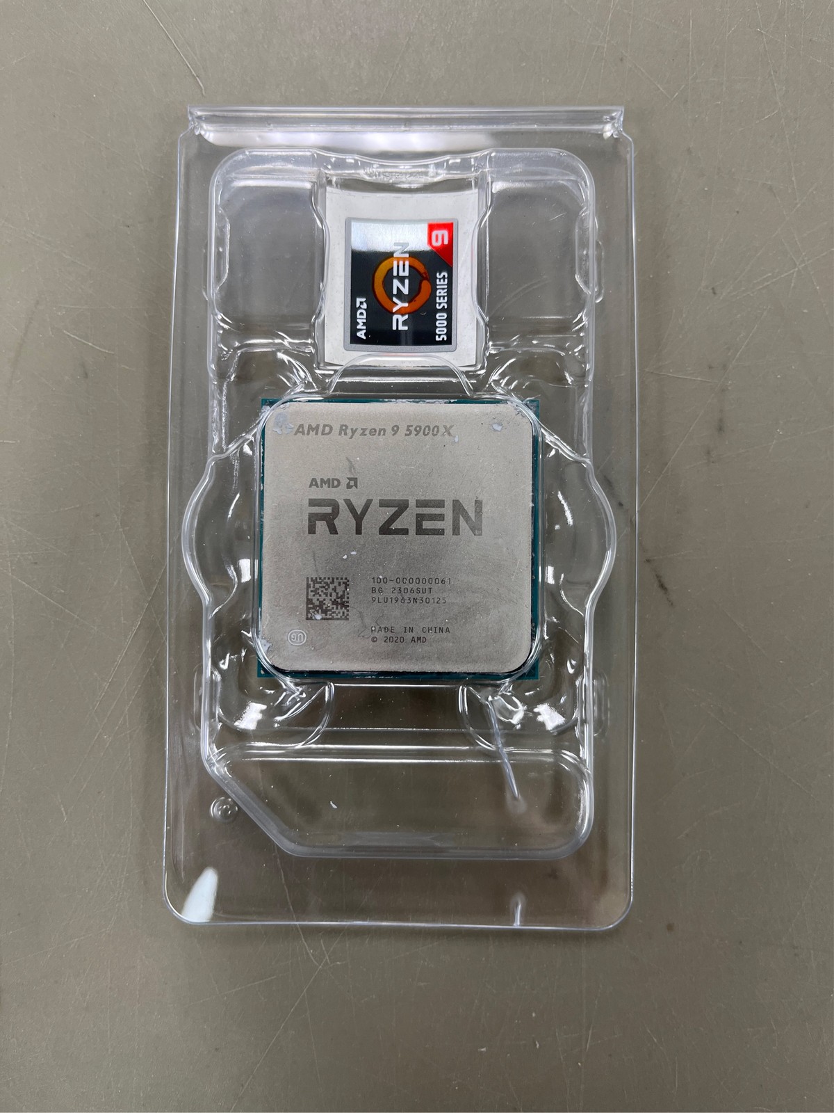 AMD Ryzen 9 5900X 12-core, 24-Thread Unlocked Desktop Processor * (For Parts)