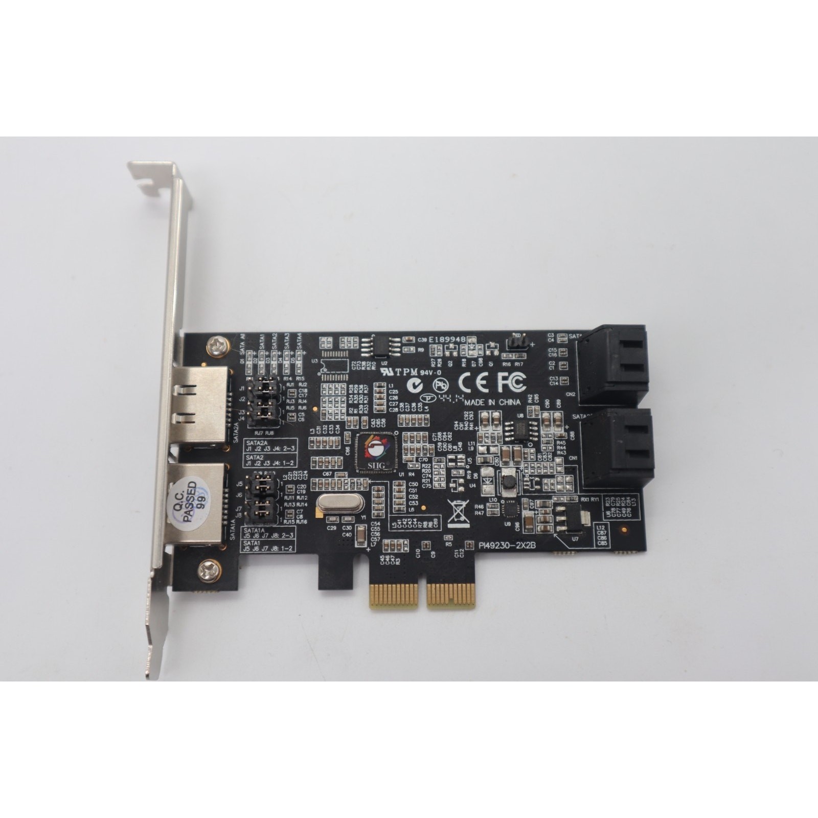 PCI Express (PCIe) SATA III (6Gb/s) RAID Controller Card