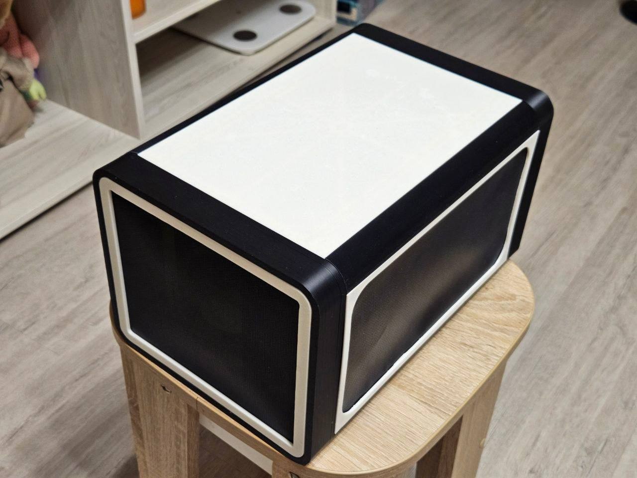 Case for AMD BC-250 PS5 Mining Board – ATX PSU – 120+140mm Fan – 3D Printed
